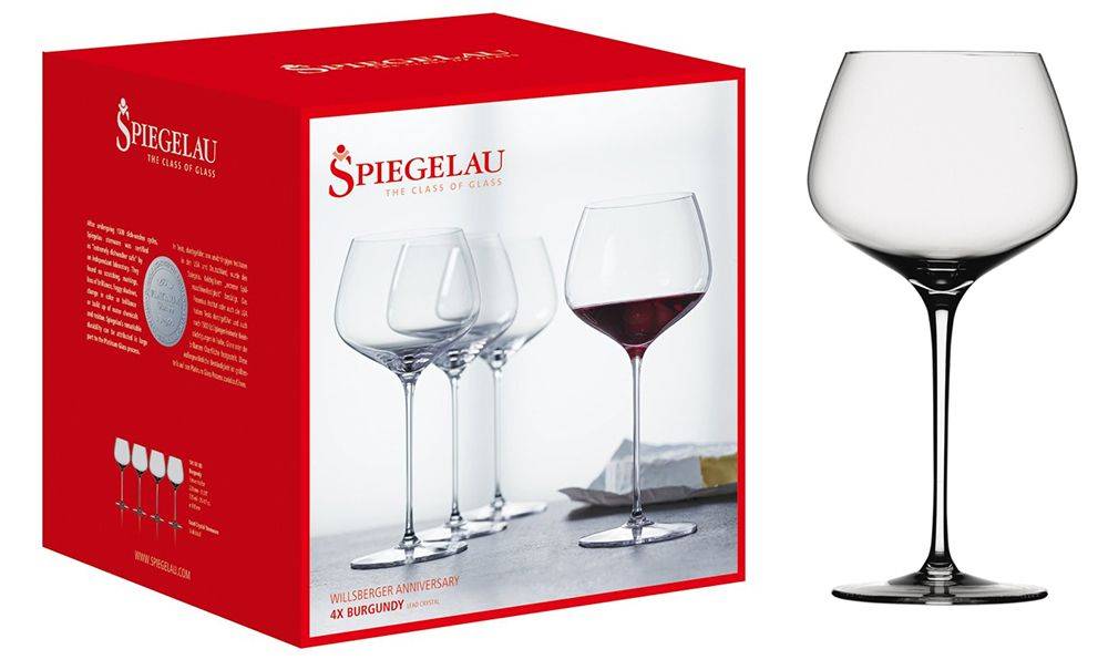 ΣΕΤ 4 ΚΡΥΣΤΑΛΛΙΝΩΝ ΠΟΤΗΡΙΩΝ SPIEGELAU WILLSBERGER ANNIVERSARY ΒΟΥΡΓΟΥΝΔΙΑΣ 725 ML (1416180) SPIEGELAU