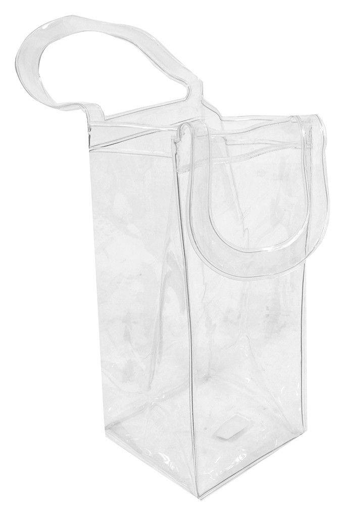 ΤΣΑΝΤΑ ΔΙΑΦΑΝΗΣ CANTINA ARREDO ΜΙΑΣ ΦΙΑΛΗΣ ΓΙΑ ΨΥΞΗ ΚΡΑΣΙΟΥ (11X11X25 CM) CANTINARREDO