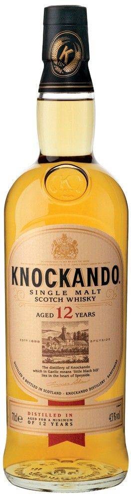 ΟΥΙΣΚΙ KNOCKANDO 12 ΕΤΩΝ 700ML KNOCKANDO