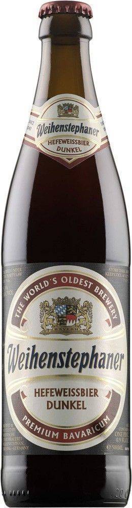 ΜΠΥΡΑ WEIHENSTEPHANER HEFE WEISSBIER DUNKEL 500 ML