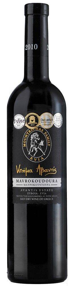ΚΡΑΣΙ ΜΑΥΡΟΚΟΥΝΤΟΥΡΑ ΚΤΗΜΑ ΑΒΑΝΤΙΣ 2019 ΕΡΥΘΡΟ 750ML ΚΤΗΜΑ ΑΒΑΝΤΙΣ