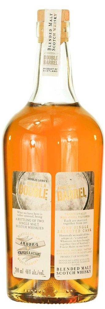 DOUGLAS LAING ΟΥΙΣΚΙ ARDBEG - CRAIGELLACHIE DOUBLE BARREL 700 ML