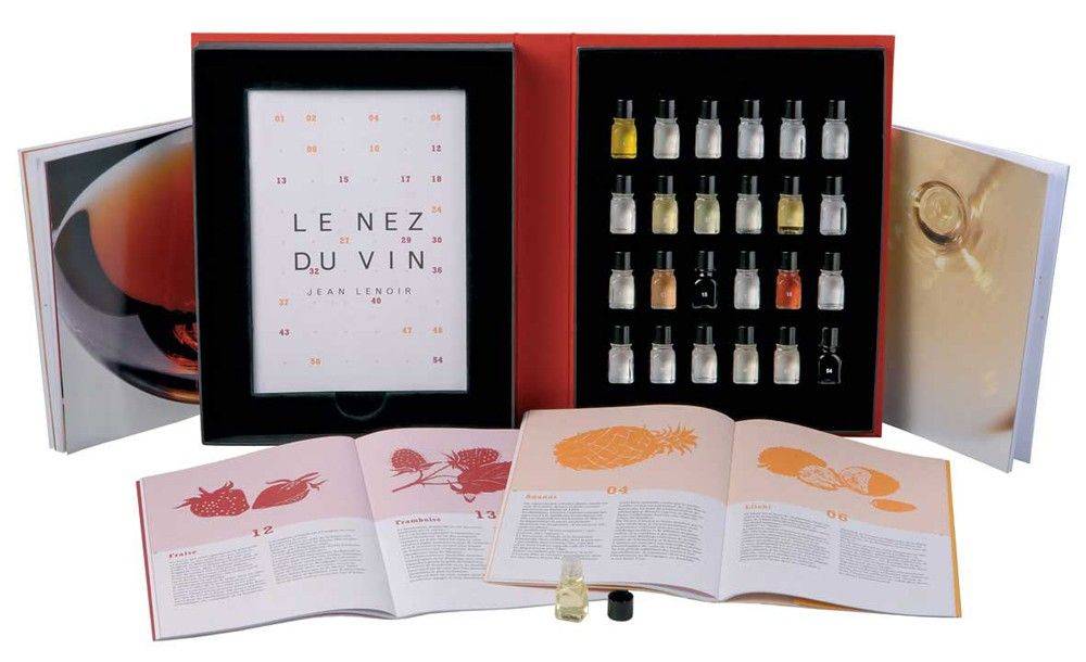 ΚΑΣΕΤΙΝΑ ΑΡΩΜΑΤΩΝ ΚΡΑΣΙΩΝ LE NEZ DU VIN DYO 24 ΑΡΩΜΑΤΑ ΚΑΙ ΒΙΒΛΙΑ