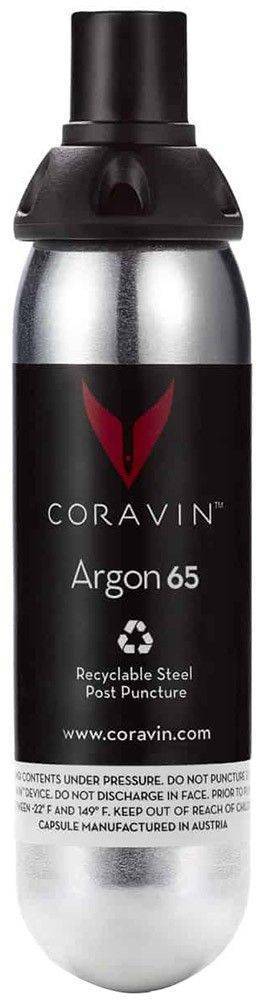 CORAVIN ΑΜΠΟΥΛΑ CORAVIN ARGON 65 ΓΙΑ ΤΟ ΣΥΣΤΗΜΑ ΣΕΡΒΙΡΙΣΜΑΤΟΣ CORAVIN ΕΝΑ (1) ΤΕΜΑΧΙΟ