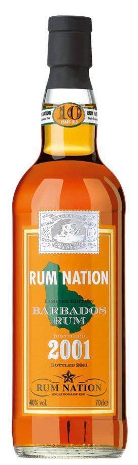 RUM NATION BARBADOS 10 ΕΤΩΝ (RELEASE 2015) 700 ML