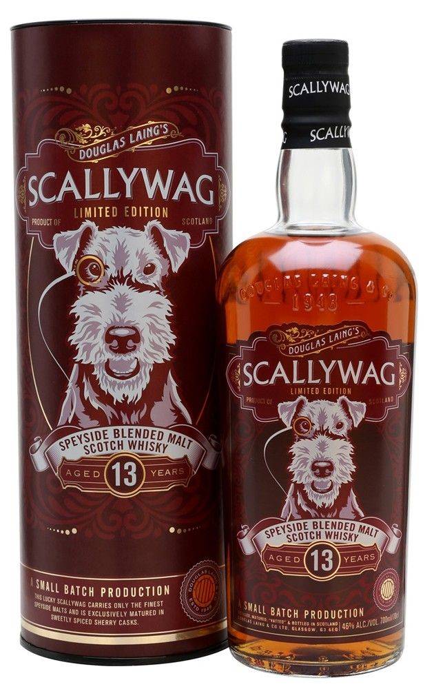 ΟΥΙΣΚΙ SCALLYWAG 13 ΕΤΩΝ SPEYSIDE BLENDED 700 ML SCALLYWAG