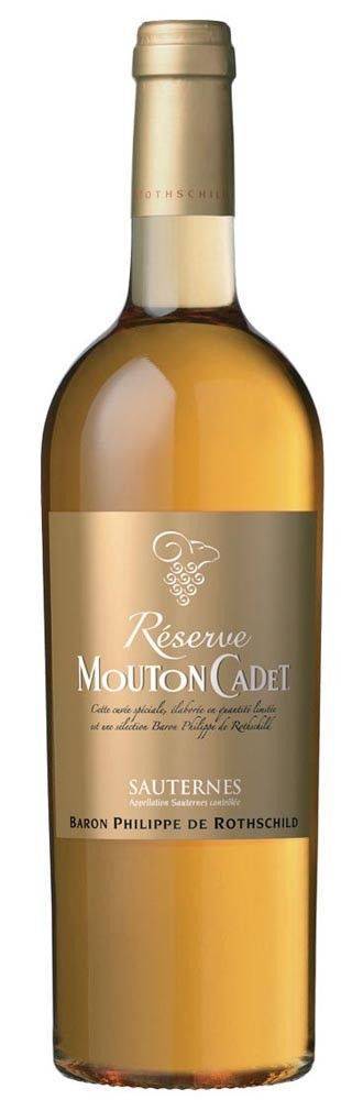 ΚΡΑΣΙ MOUTON CADET RESERVE SAUTERNES BARON PHILIPPE DE ROTHSCHILD 2019 ΛΕΥΚΟ 750ML