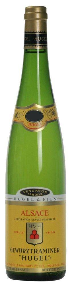 ΚΡΑΣΙ GEWURZTRAMINER VENDANGES TARDIVES HUGEL - FILS ΛΕΥΚΟ 750ML HUGEL