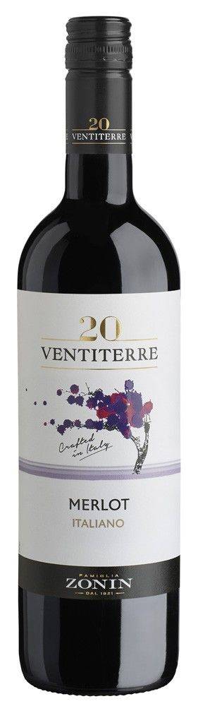 ZONIN ΚΡΑΣΙ MERLOT REGIONS ZONIN 2023 ΕΡΥΘΡΟ 750ML