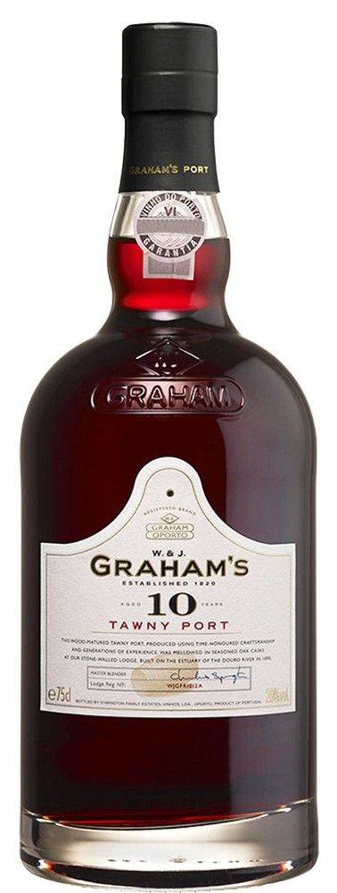 GRAHAMS PORT TAWNY 10 Y.O W-J GRAHAM'S 750ML