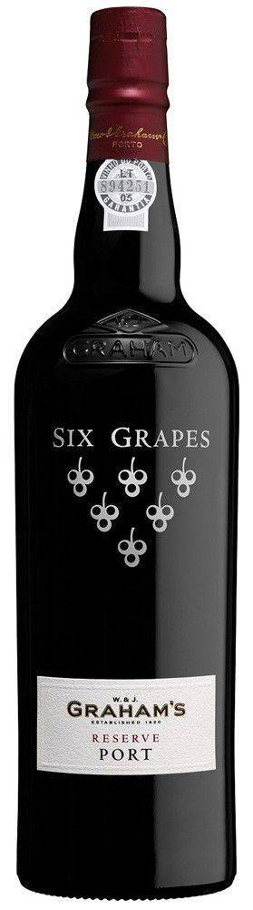 PORT SIX GRAPES W-J GRAHAM'S 750ML