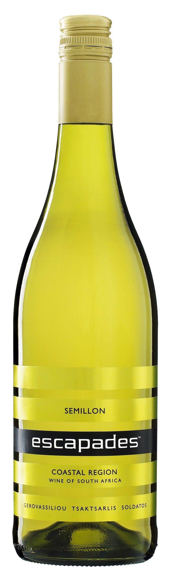 ΚΡΑΣΙ SAUVIGNON BLANC ESCAPADES 2018 ΛΕΥΚΟ 750ML ESCAPADES