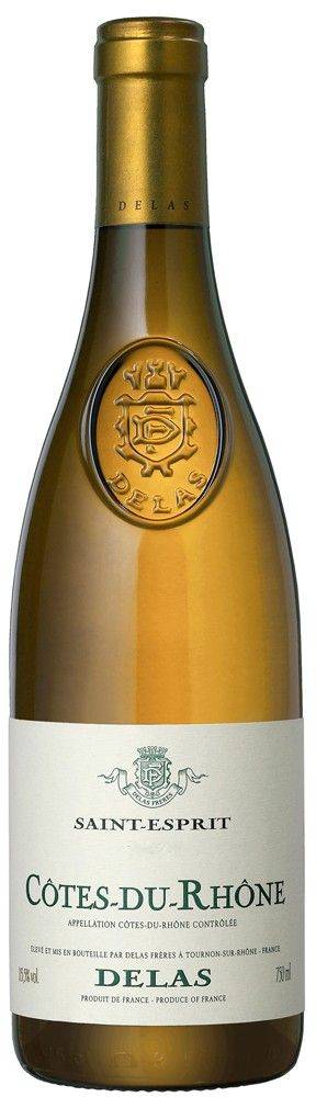 ΚΡΑΣΙ COTES DU RHONE DELAS FRERES 2024 ΛΕΥΚΟ 750ML