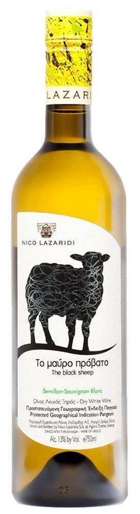 ΚΡΑΣΙ ΜΑΥΡΟ ΠΡΟΒΑΤΟ ΟΙΝΟΠΟΙΕΙΟ ΝΙΚΟΣ ΛΑΖΑΡΙΔΗΣ 2022 ΛΕΥΚΟ 750 ML
