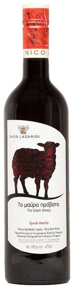 ΚΡΑΣΙ ΜΑΥΡΟ ΠΡΟΒΑΤΟ ΟΙΝΟΠΟΙΕΙΟ ΝΙΚΟΣ ΛΑΖΑΡΙΔΗΣ 2022 ΕΡΥΘΡΟ 750 ML