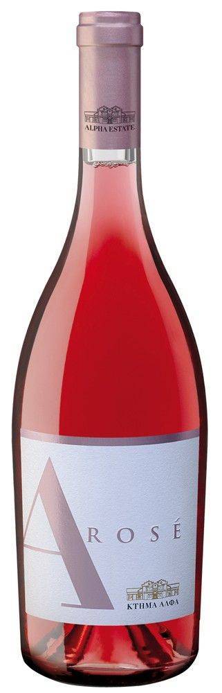 ΚΡΑΣΙ ΚΤΗΜΑ ΑΛΦΑ 2024 ΡΟΖΕ 750 ML ΚΤΗΜΑ ΑΛΦΑ