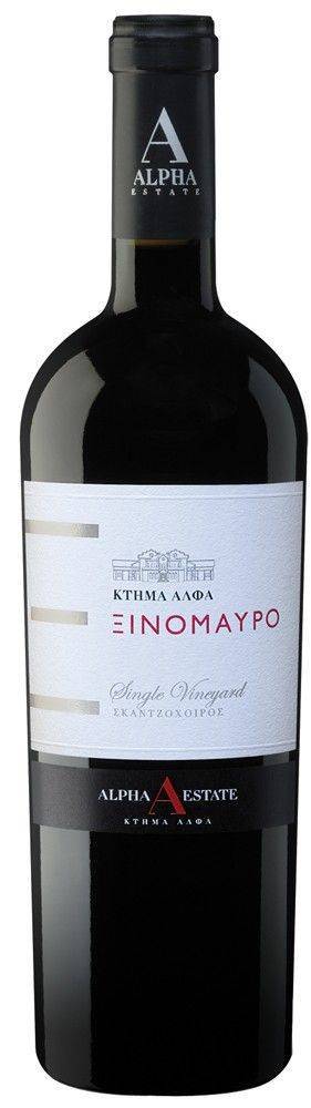 ΚΡΑΣΙ ΞΙΝΟΜΑΥΡΟ SINGLE VINEYARD ΣΚΑΝΤΖΟΧΟΙΡΟΣ ΚΤΗΜΑ ΑΛΦΑ 2022 ΕΡΥΘΡΟ 750ML ΚΤΗΜΑ ΑΛΦΑ