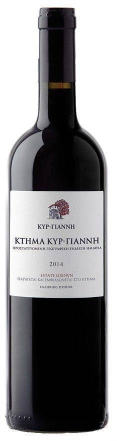 ΚΡΑΣΙ ΚΥΡ ΓΙΑΝΝΗ (ΠΡΩΗΝ ΓΙΑΝΑΚΟΧΩΡΙ) ΚΤΗΜΑ ΚΥΡ-ΓΙΑΝΝΗ 2022 ΕΡΥΘΡΟ 750 ML