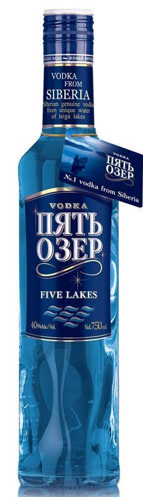 ΒΟΤΚΑ SIBERIAN FIVE LAKES 700 ML FIVE LAKES