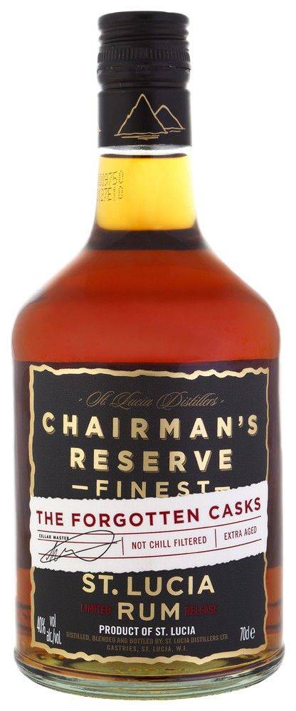 CHAIRMANS RESERVE RUM ST. LUCIA CHAIRMAN'S RESRVE "THE FORGOTTEN CASKS" 700ML