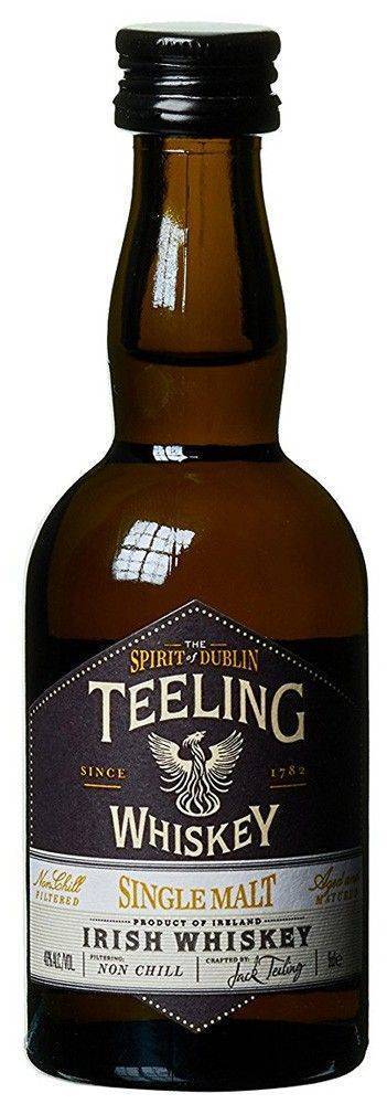ΟΥΙΣΚΙ TEELING SINGLE MALT 50 ML TEELING WHISKEY