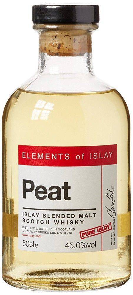 ΟΥΙΣΚΙ ELEMENTS OF ISLAY PEAT PURE ISLAY 500 ML