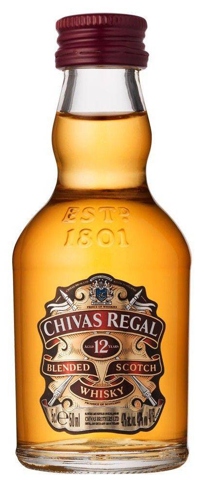 ΟΥΙΣΚΙ CHIVAS REGAL 12 ΕΤΩΝ 50 ML