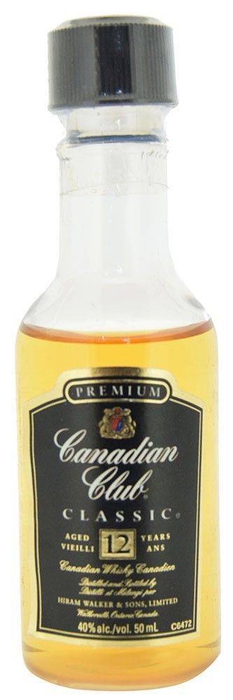 ΟΥΙΣΚΙ CANADIAN CLUB 12 ΕΤΩΝ 50 ML (PET)