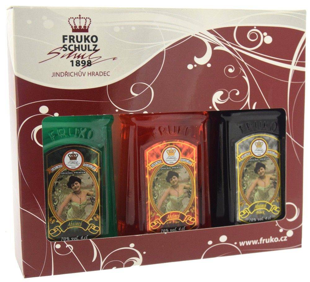 FRUKO SCHULZ ΣΕΤ ΑΨΕΝΤΙ FRUKO SCHULZ "GREEN/RED/BLACK" 3 X 40ML