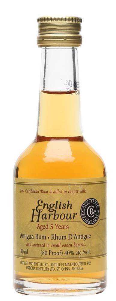 RUM ENGLISH HARBOUR 5 ΕΤΩΝ 50ML ENGLISH HARBOUR