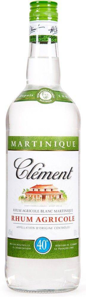 CLEMENT RUM CLEMENT BLANC AGRICOLE 700ML