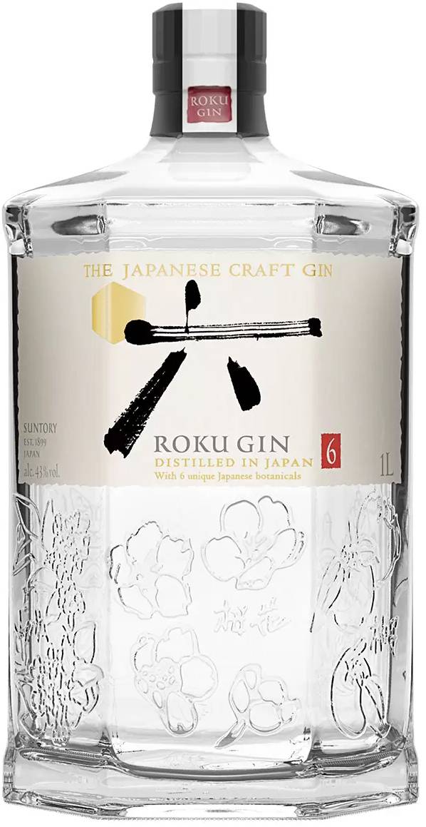 GIN ROKU GIN ROKU SUNTORY JAPANESE CRAFT 43% 700ML
