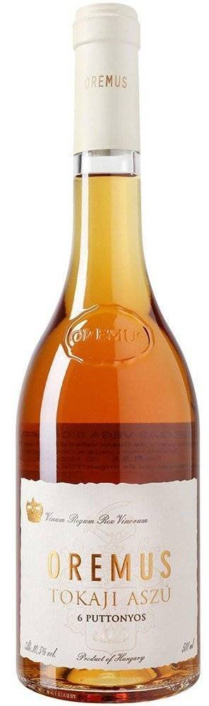 ΚΡΑΣΙ OREMUS TOKAJI ASZU 6 PUTTONYOS 2013 ΛΕΥΚΟ 500 ML OREMUS