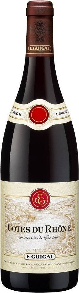 E.GUIGAL ΚΡΑΣΙ COTES DU RHONE ETIENNE GUIGAL 2018 ΕΡΥΘΡΟ 750ML