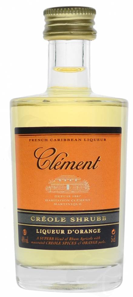 RUM CLEMENT CREOLE SHRUBB 50ML