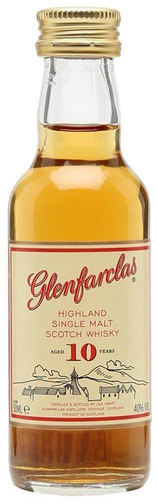 ΟΥΙΣΚΙ GLENFARCLAS 10 ΕΤΩΝ 50ML GLENFARCLAS