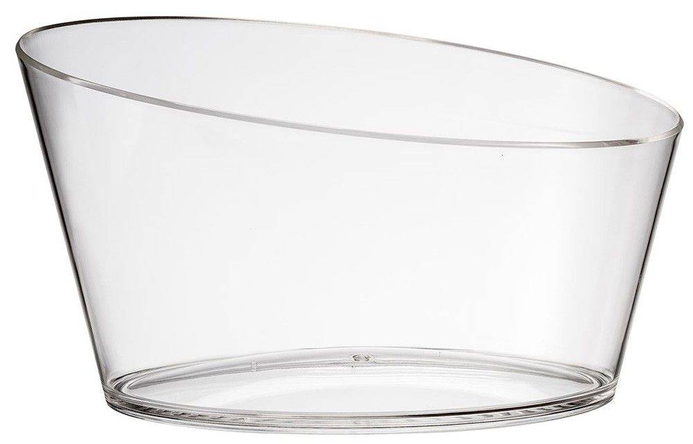 ARIR ΣΑΜΠΑΝΙΕΡΑ ARIR OVAL ΤΕΣΣΑΡΩΝ ΕΩΣ ΕΞΙ (4-6) ΦΙΑΛΩΝ ΔΙΑΦΑΝΗΣ (26X46X25 CM)