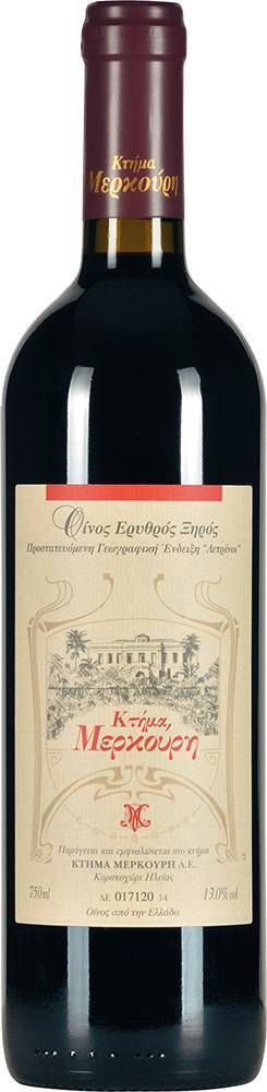 ΚΡΑΣΙ ΚΤΗΜΑ ΜΕΡΚΟΥΡΗ 2020 ΕΡΥΘΡΟ 750 ML