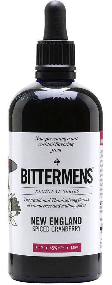 BITTERS NEW ENGLAND SPICED CRANBERRY BITTERMENS 146ML BITTERMENS