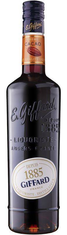 ΛΙΚΕΡ CREME DE CACAO BRUN GIFFARD 700ML GIFFARD