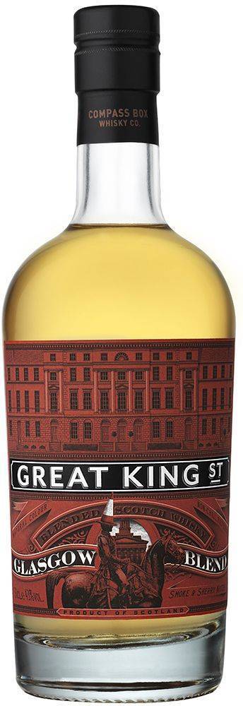 ΟΥΙΣΚΙ COMPASS BOX GREAT KING STREET GLASGOW BLEND 700 ML