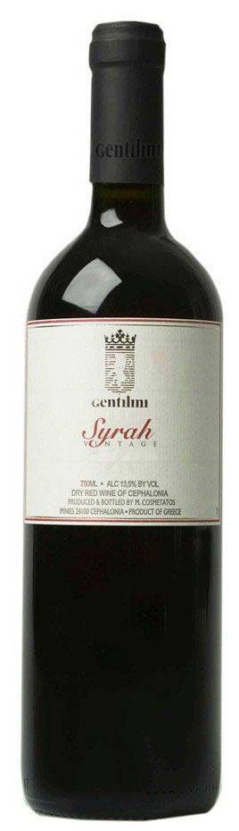 ΚΡΑΣΙ SYRAH GENTILINI 2020 ΕΡΥΘΡΟ 750ML