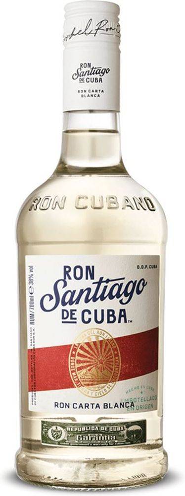 SANTIAGO DE CUBA ΡΟΥΜΙ SANTIAGO DE CUBA CARTA BLANCA (700 ML)