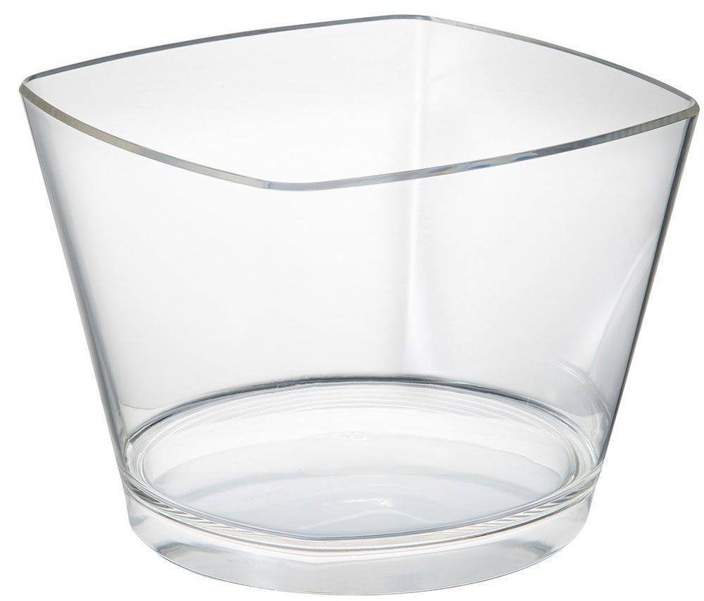 ARIR ΣΑΜΠΑΝΙΕΡΑ ARIR 6-8 ΦΙΑΛΩΝ TRANSPARENT SQUARE 373/4 (11 L, 31X24 CM)