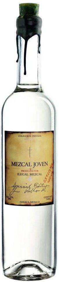 MEZCAL ILEGAL JOVEN AGAVE ESPADIN 700 ML ILEGAL