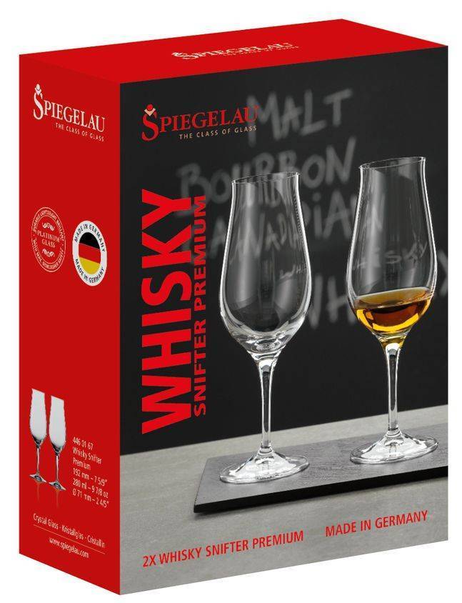 SPIEGELAU ΣΕΤ 2 ΚΡΥΣΤΑΛΛΙΝΩΝ ΠΟΤΗΡΙΩΝ SPIEGELAU WHISKY SNIFTER PREMIUM 280ML (4460167)