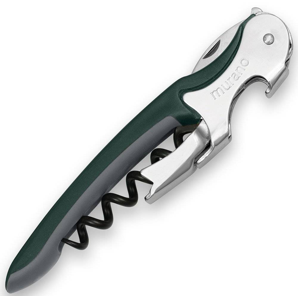 ΑΝΟΙΧΤΗΡΙ MURANO ΣΚΡΟΥΡΟ ΠΡΑΣΙΝΟ - ΓΚΡΙ