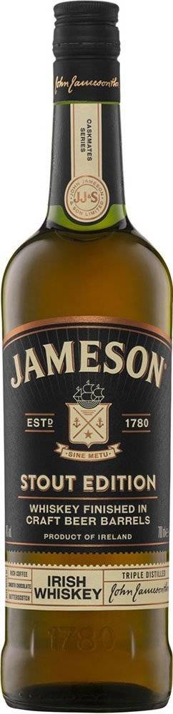 ΟΥΙΣΚΙ JAMESON CASKMATES STOUT EDITION (AGED IN CRAFT BEER BARRELS) 700 ML JAMESON