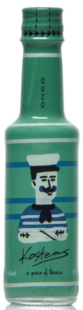 ΟΥΖΟ A PIECE OF GREECE ΠΟΤΟΠΟΙΙA ΚΩΣΤΕΑΣ SAILOR 50ML