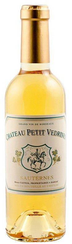 ΚΡΑΣΙ CHATEAU PETIT VEDRINES 2016 ΓΛΥΚΟ ΛΕΥΚΟ 375ML